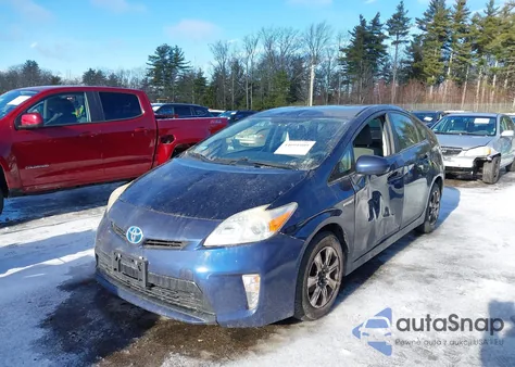 2015 Toyota Prius Two из США, поврежденный, VIN JTDKN3DU1F0395713